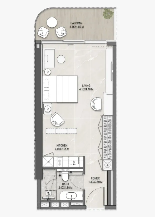 IMKAN Properties The Artery Residences floor plan