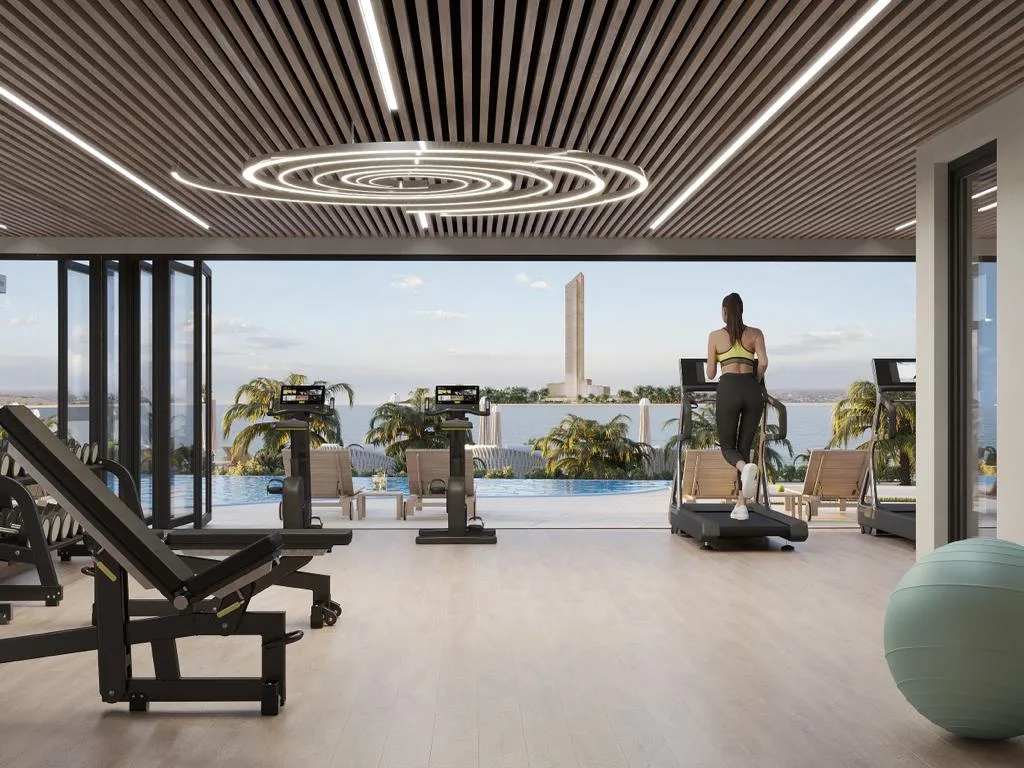 Gym amenity image at The Beach House