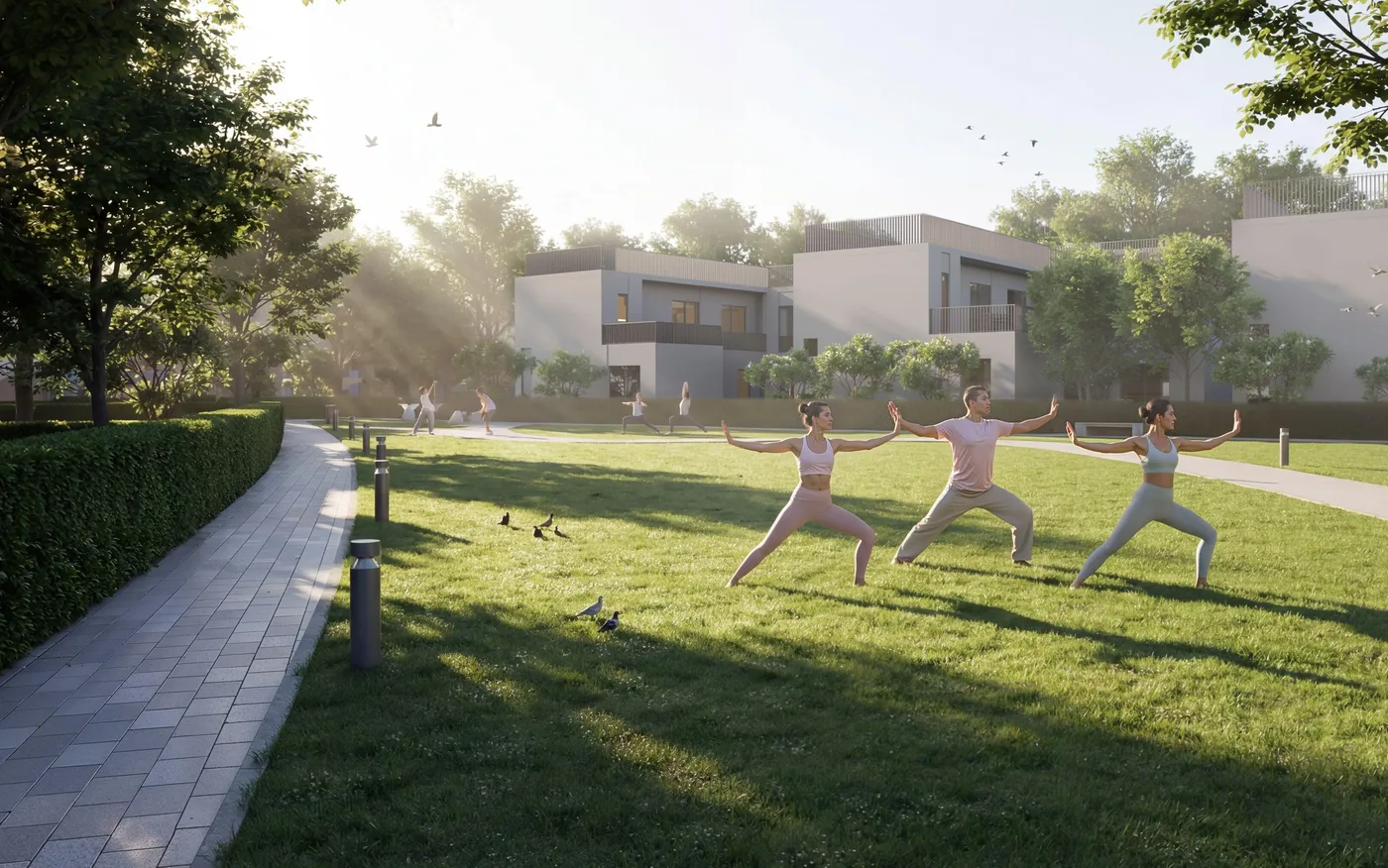 Leisure and Wellness Loop amenity image at The Brooks at Sobha Sanctuary