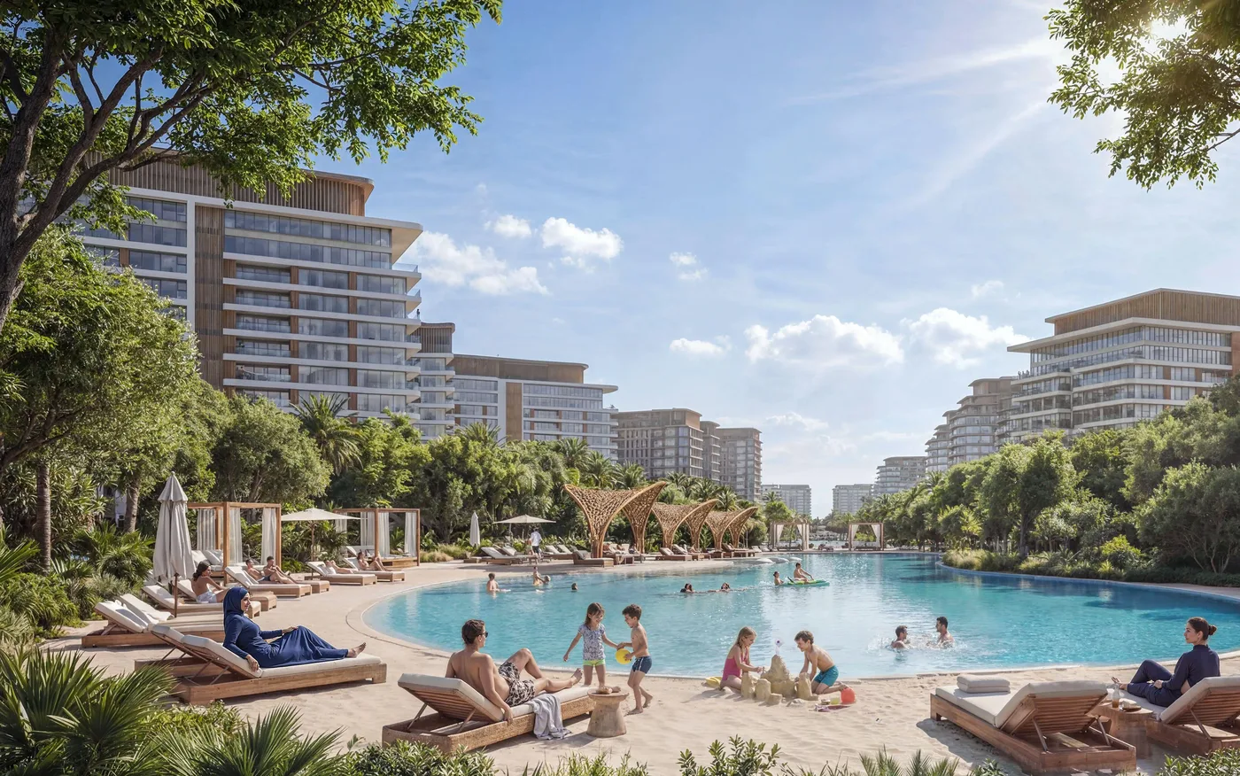 Water Spaces amenity image at The Brooks at Sobha Sanctuary