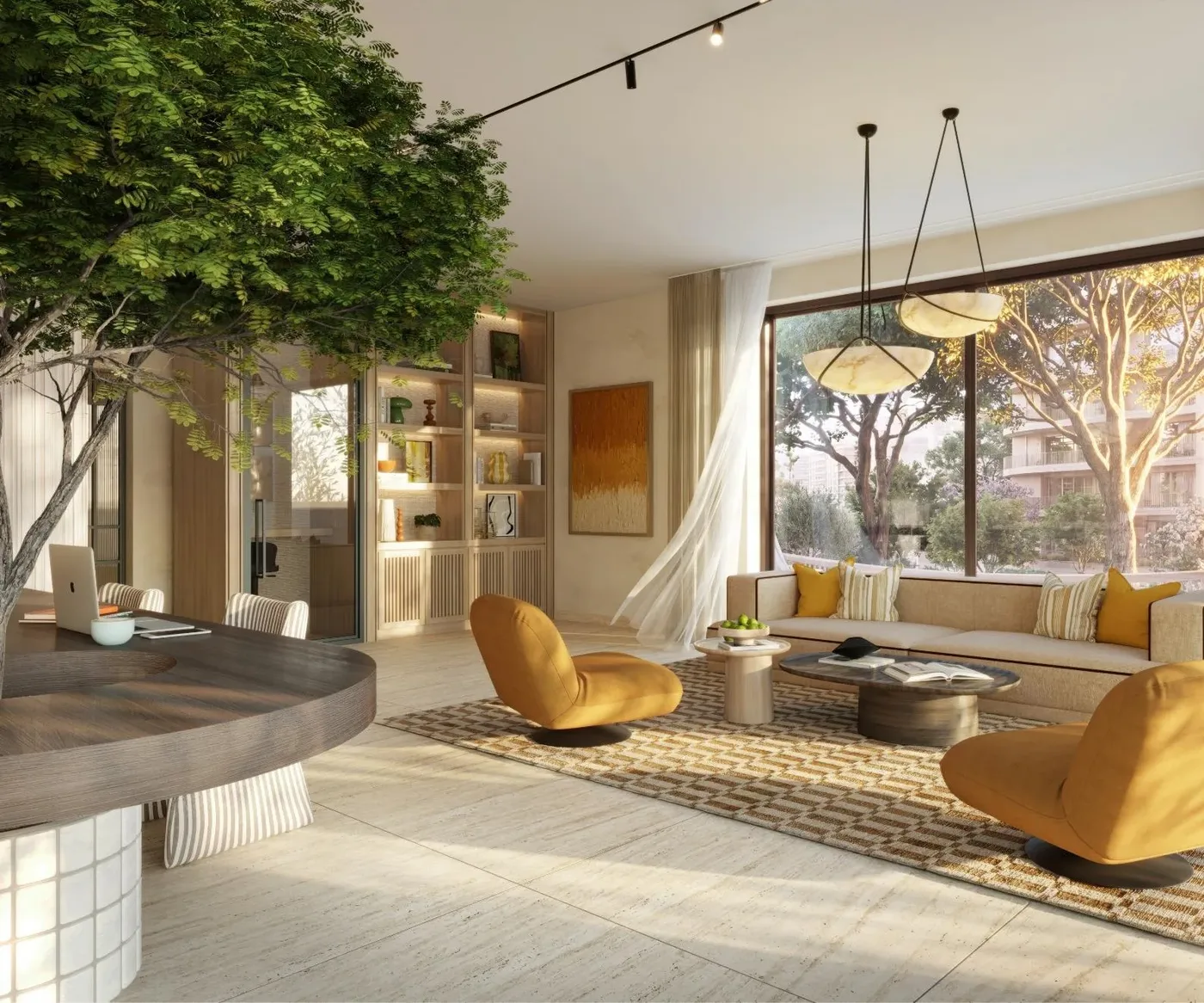 Co-working Space amenity image at The Canopies at Yas Point