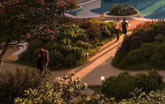 Walking Area amenity image at The Canopies at Yas Point