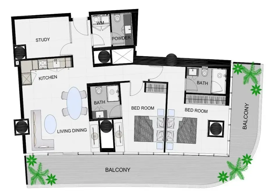 AQUA Properties The Community Sports Arena floor plan
