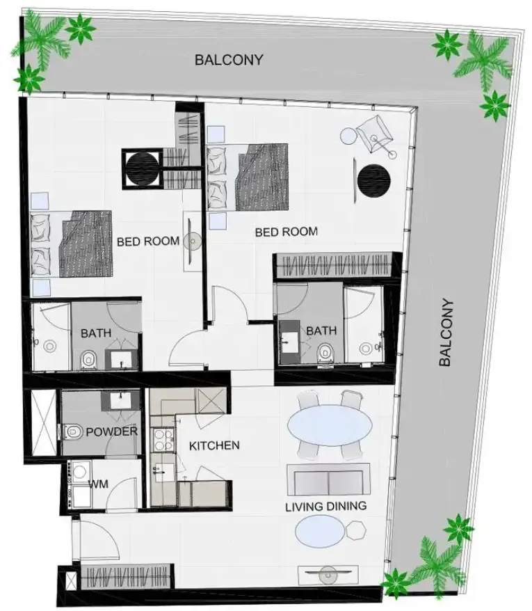 AQUA Properties The Community Sports Arena floor plan