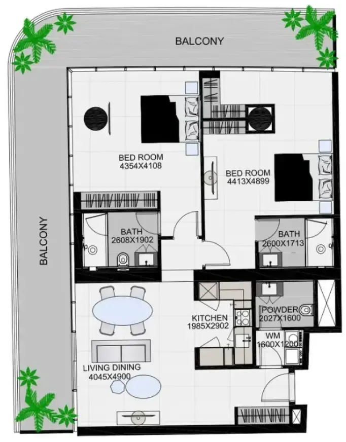 AQUA Properties The Community Sports Arena floor plan