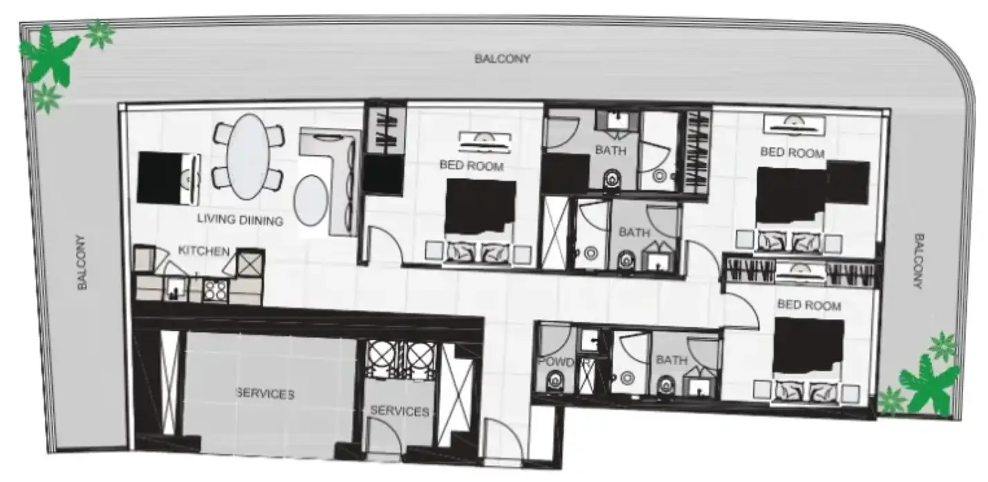 AQUA Properties The Community Sports Arena floor plan