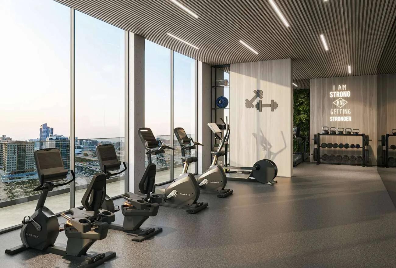 Gym amenity image at The Corner