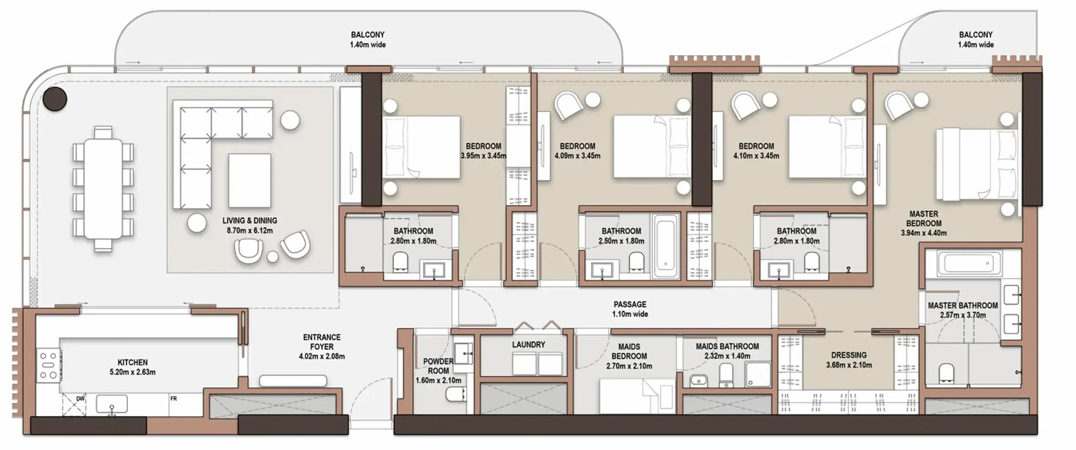 Meraas The Edit at d3 floor plan