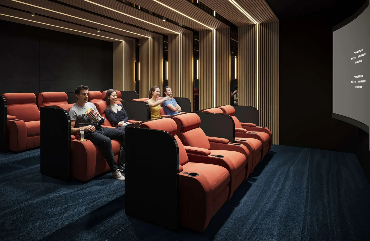 Cinema amenity image at The F1FTH Tower