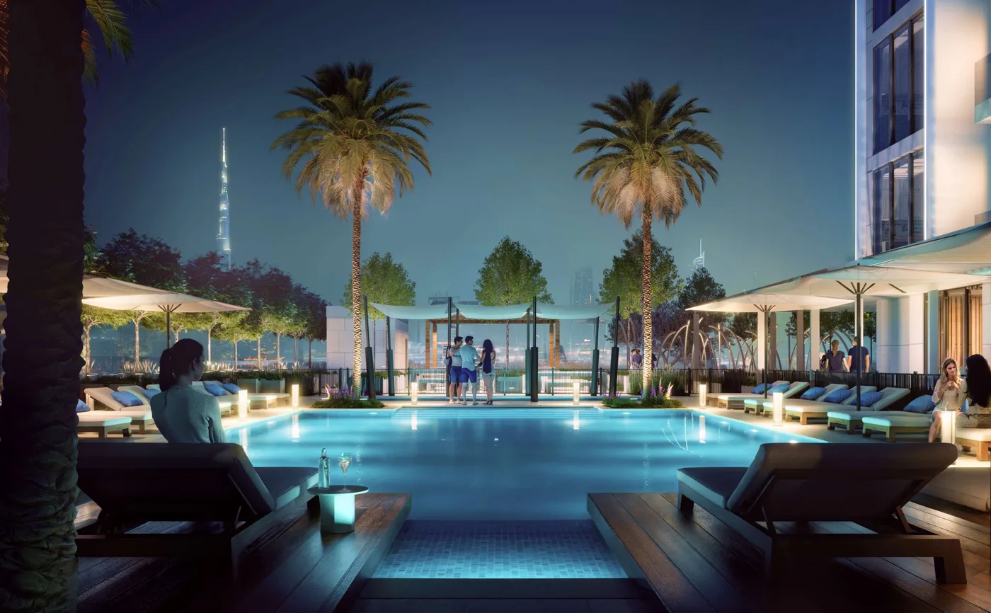 Swimming Pool amenity image at The F1FTH Tower