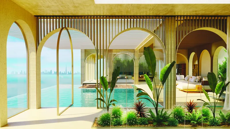 Interior at The Heart of Europe - Portofino in World of Islands Dubai