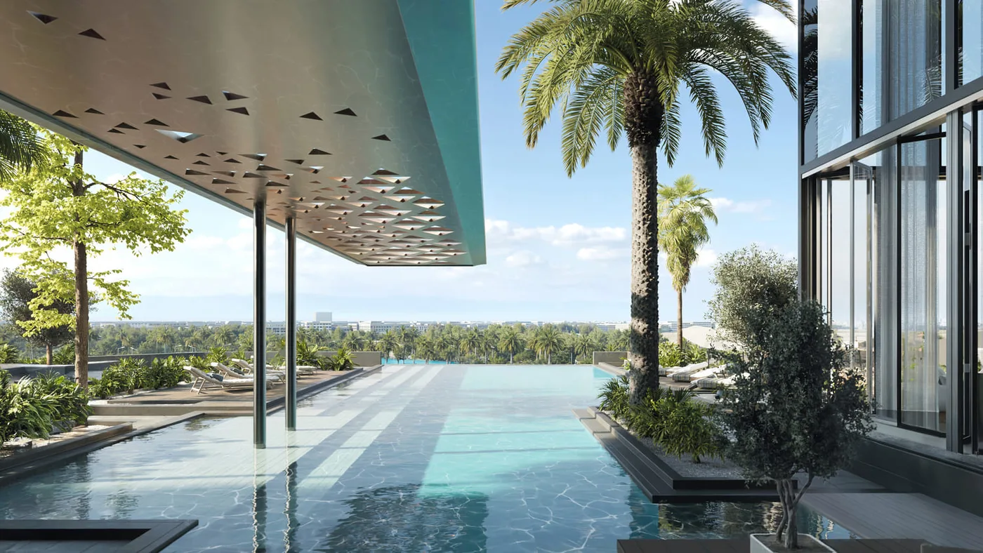 Infinity Swimming Pool amenity image at The Highgrove