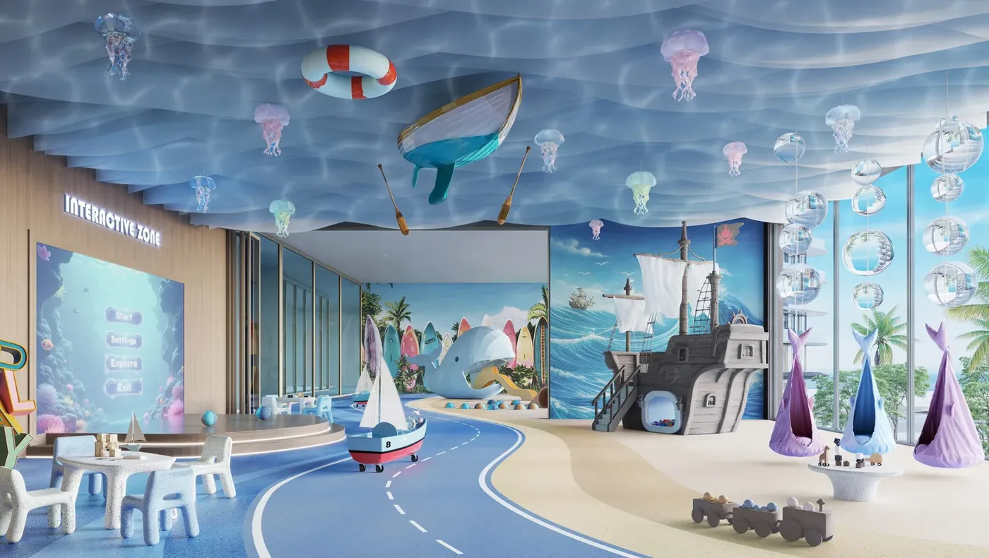 Kids Play Area amenity image at The Meriva Collection