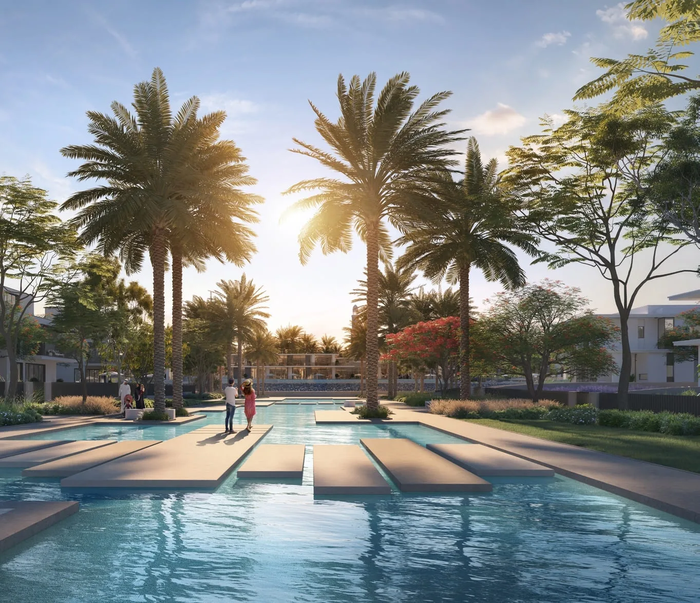 Otdoor Tracks For Jooging And Cycling amenity image at The Oasis Palmiera