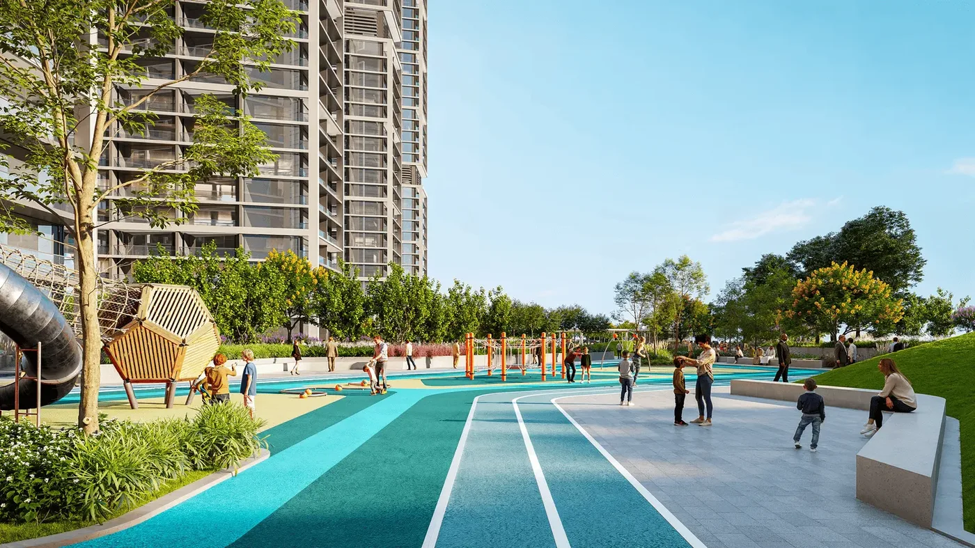 Kids' Play Area amenity image at The Pinnacle at Sobha Central