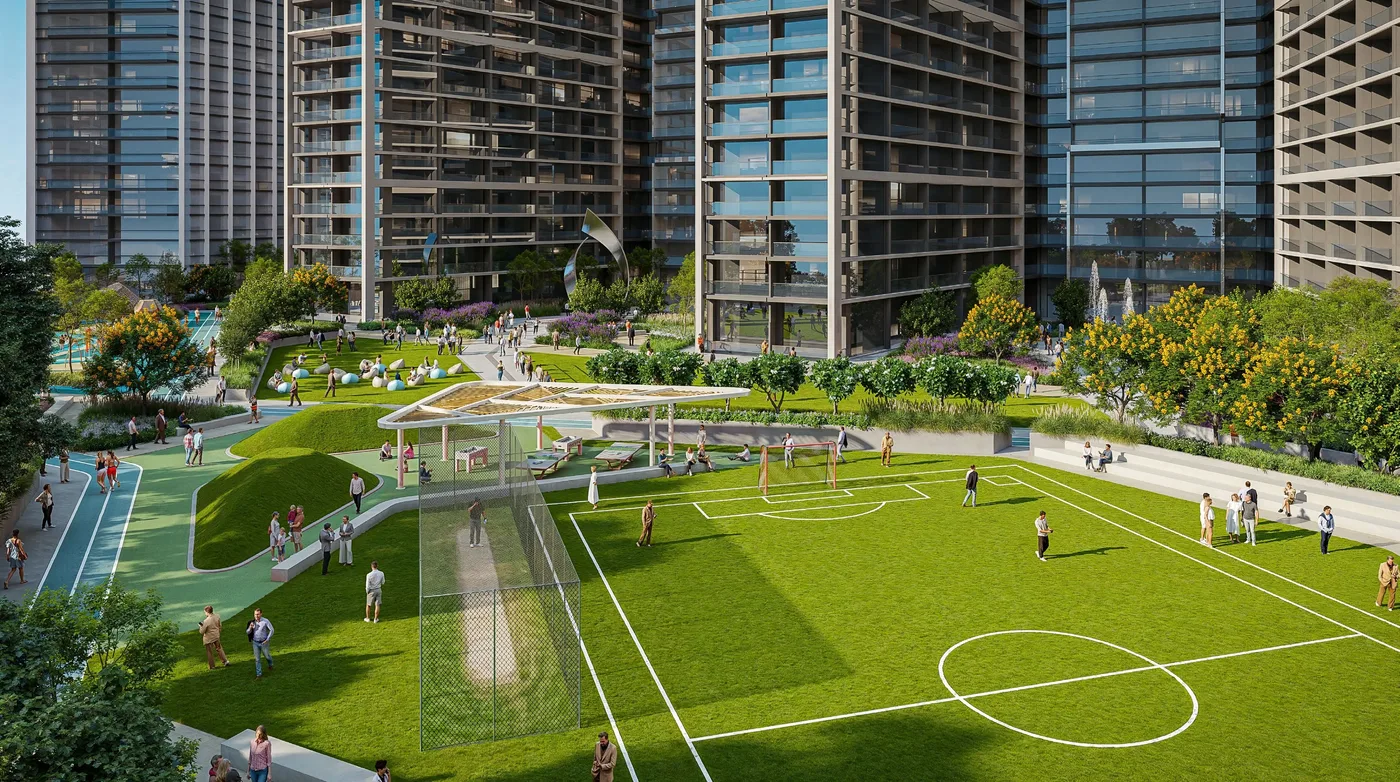 Sport Courts amenity image at The Pinnacle at Sobha Central