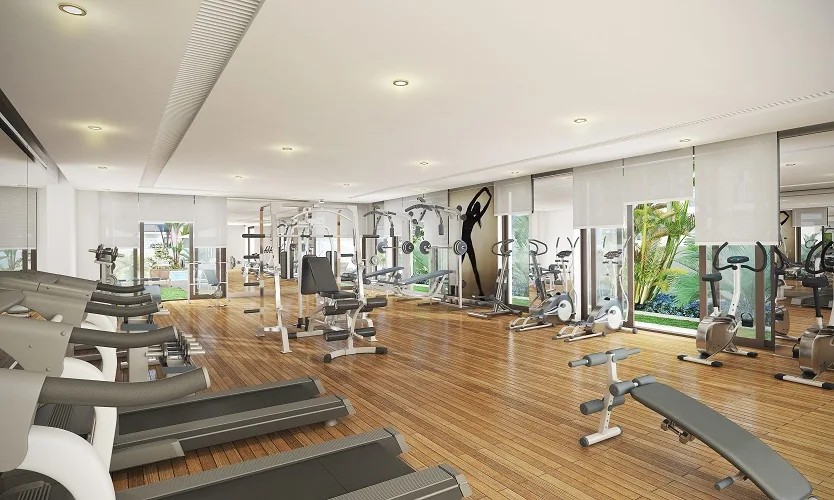 Gym amenity image at The Regent Residences