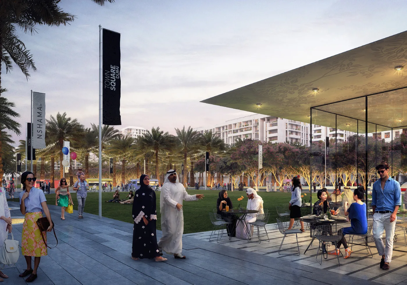 Town Square Park amenity image at The Regent Residences
