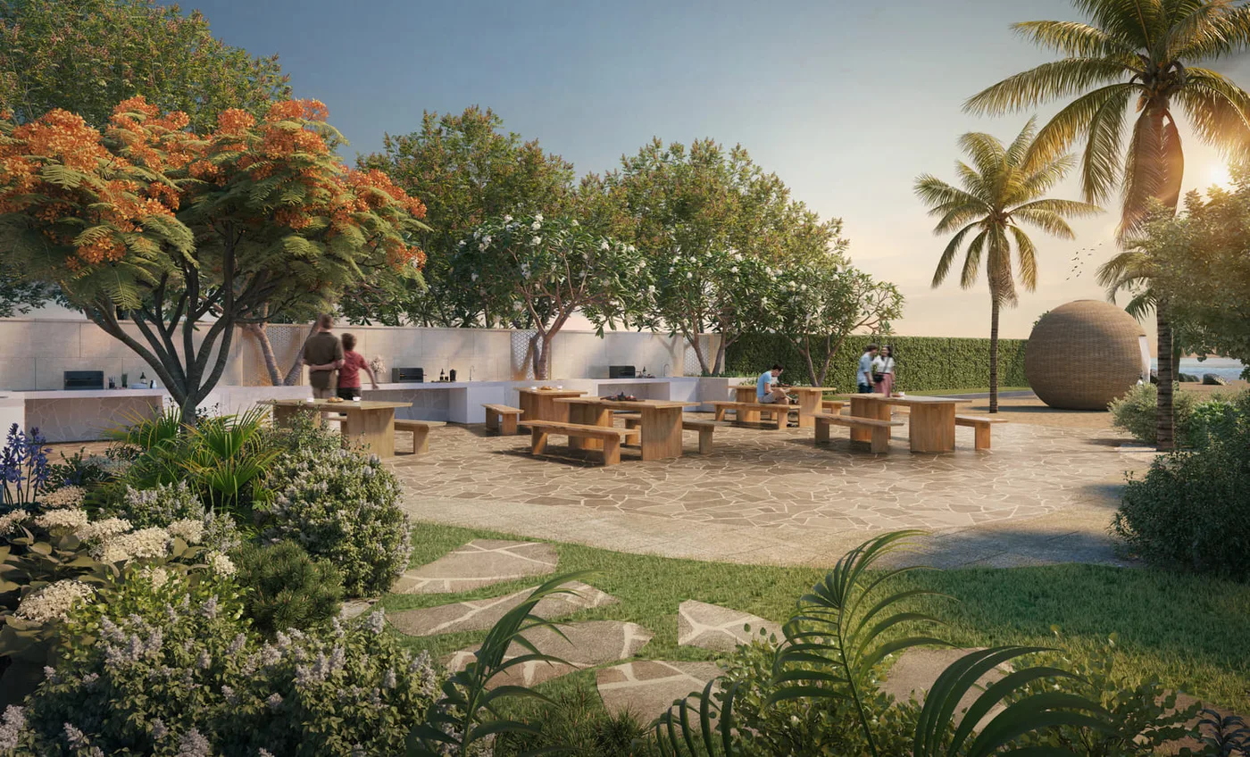 Bbq Area amenity image at The Residence