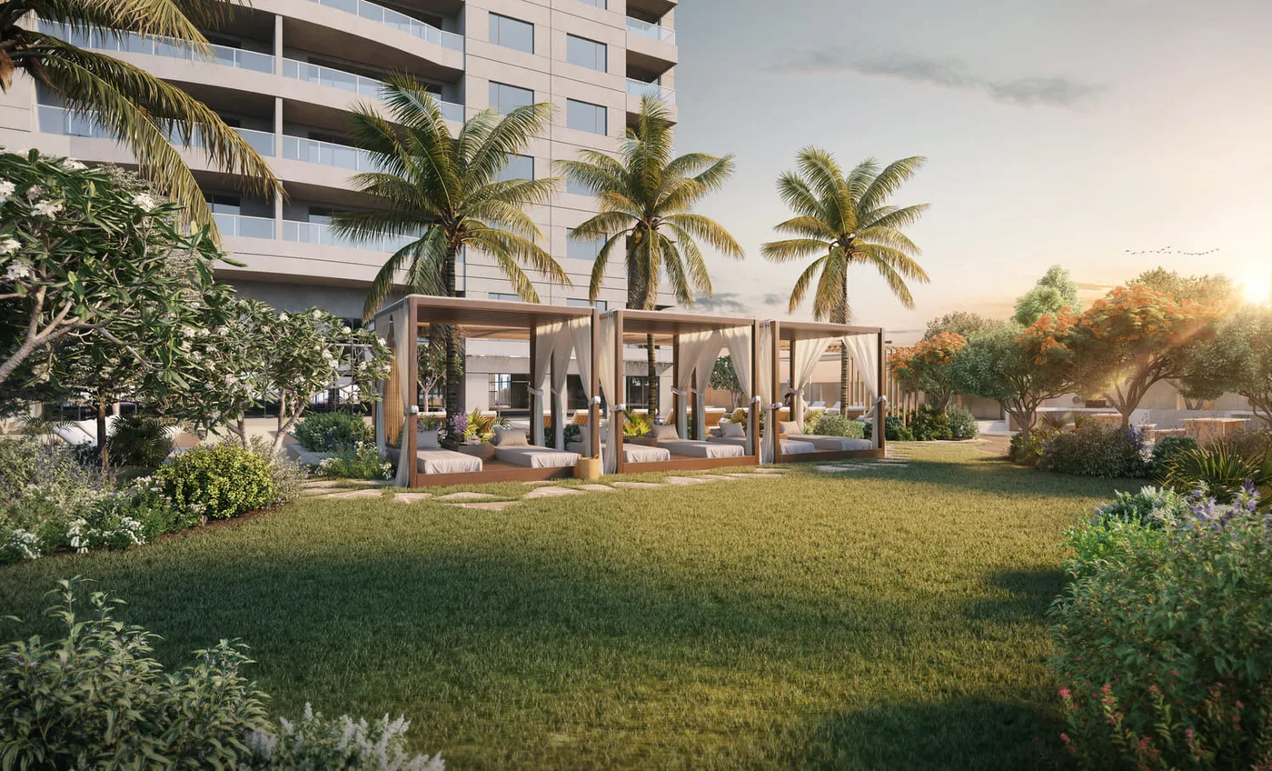 Lush Green Area amenity image at The Residence