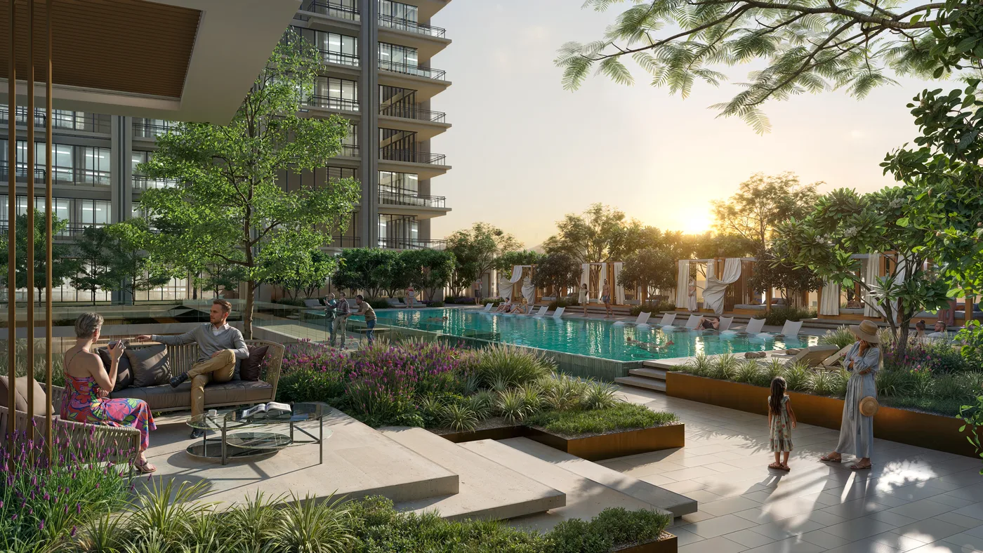 Social Gathering Spaces amenity image at The Residences DIFC Zabeel District