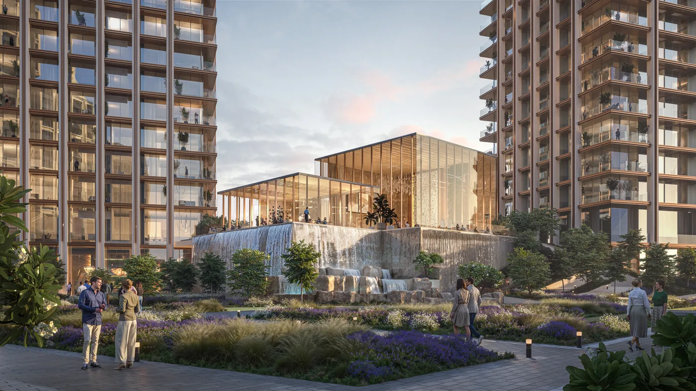 Thematic Water Features amenity image at The Residences DIFC Zabeel District