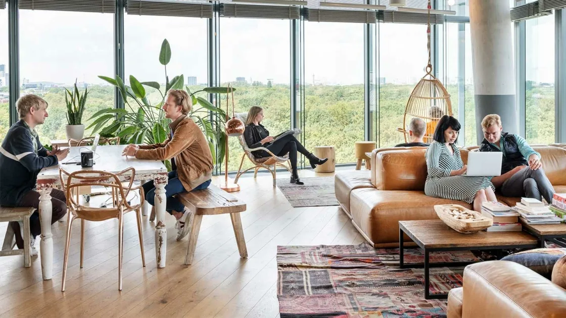 Co-Working & Library amenity image at The S at Sobha Hartland II