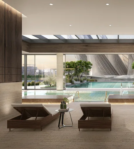 Cold Plunge And Vitality Pools amenity image at The Source II