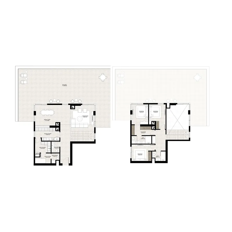 RAK Properties The Strand Lunara floor plan