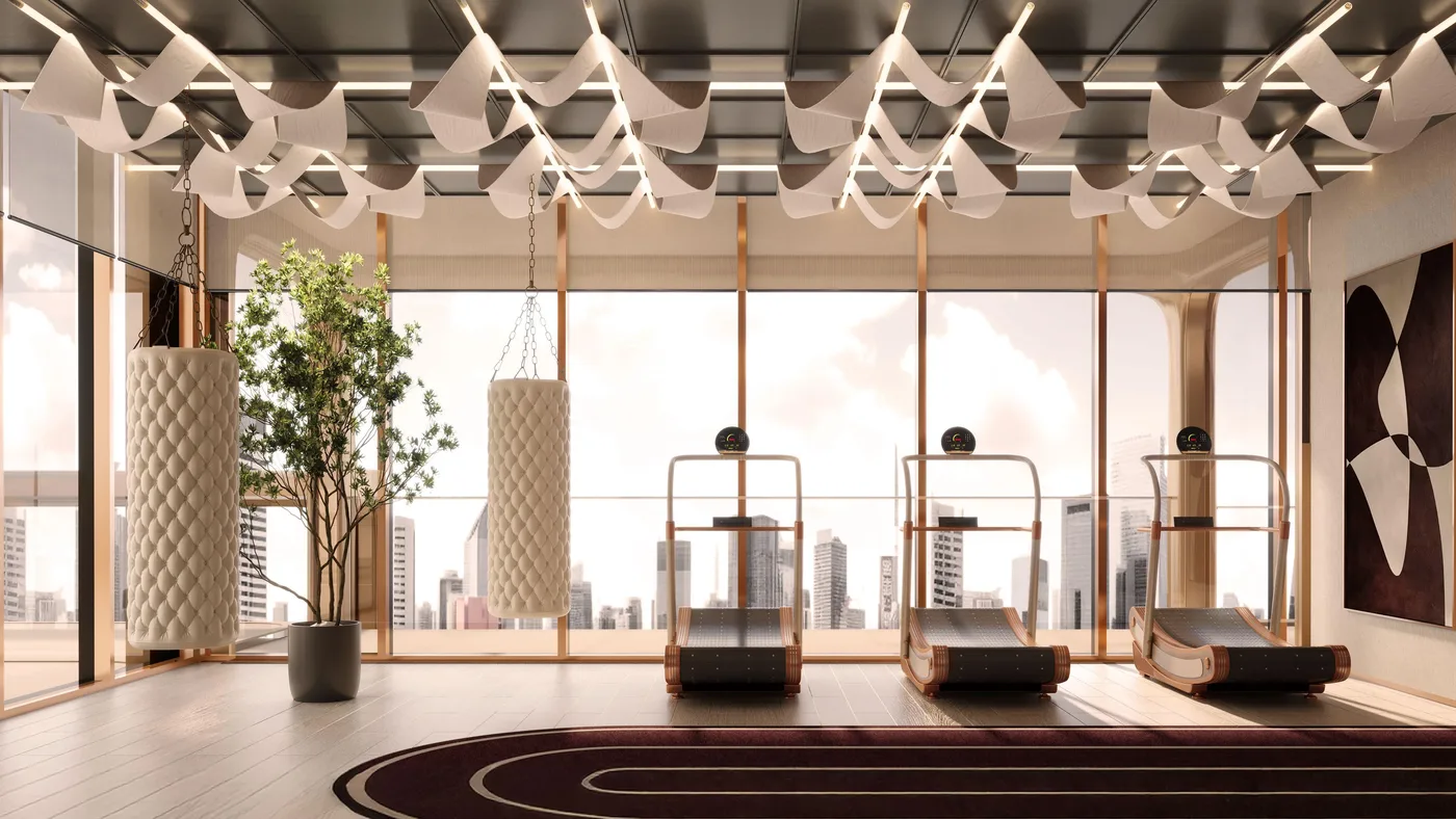 Gym amenity image at The Symphony by Imtiaz