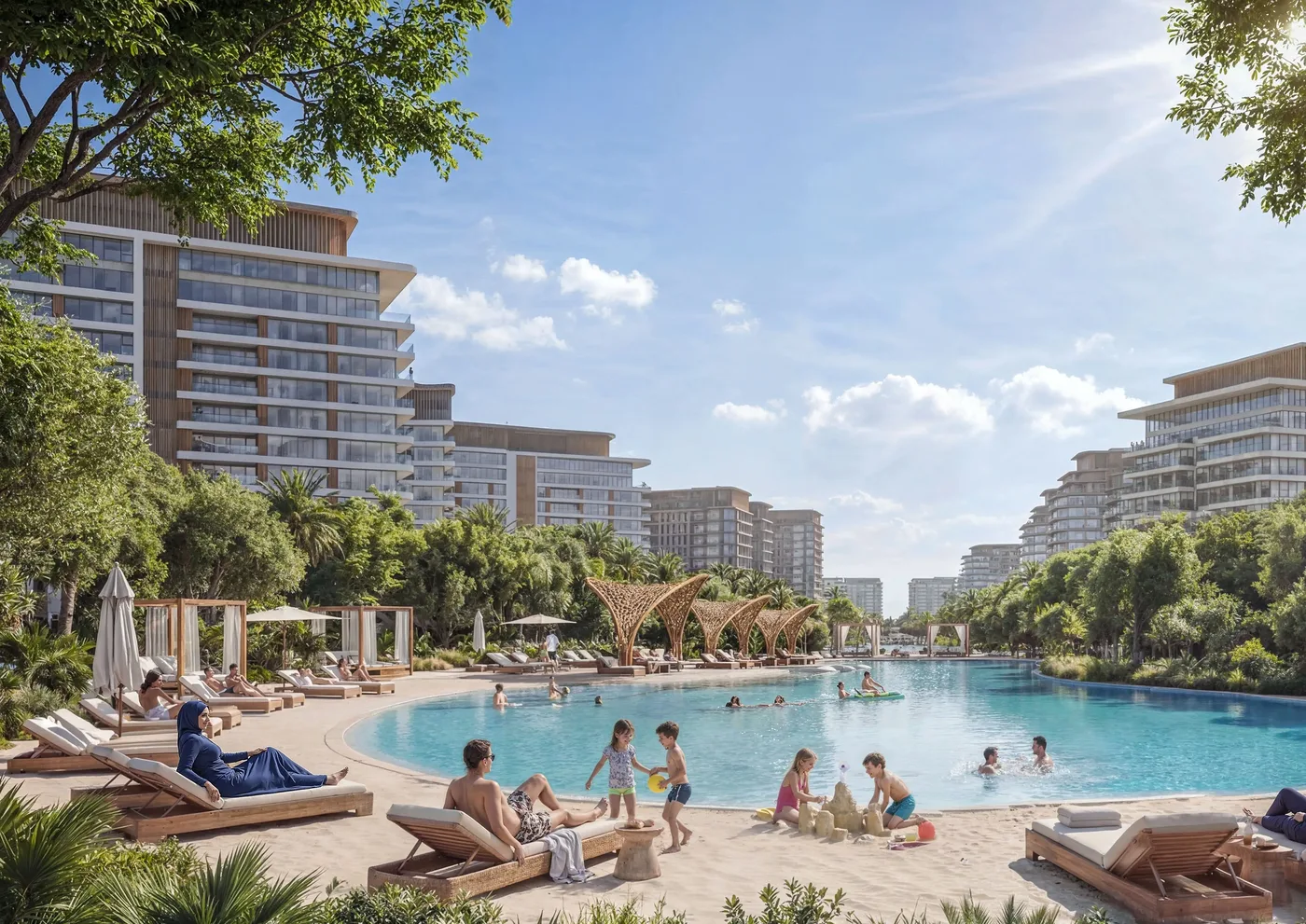 Adult & Kids' Pool amenity image at The Woods at Sobha Sanctuary