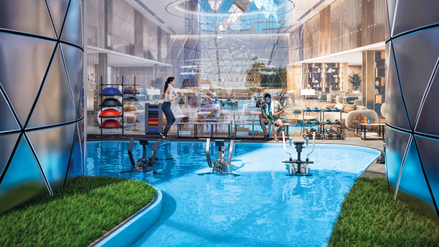 Aquatic Gym amenity image at Timez