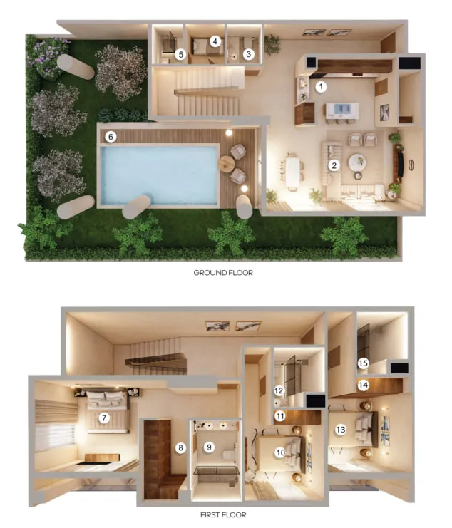 AYS Developers Tivanno Residence floor plan