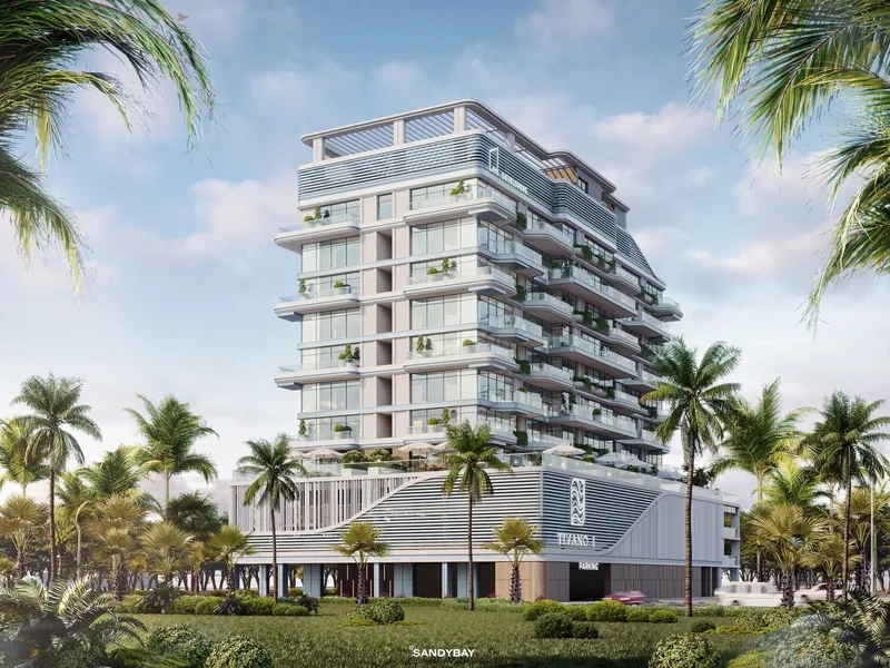 Exterior at Tivanno Residence in Dubai Islands Dubai