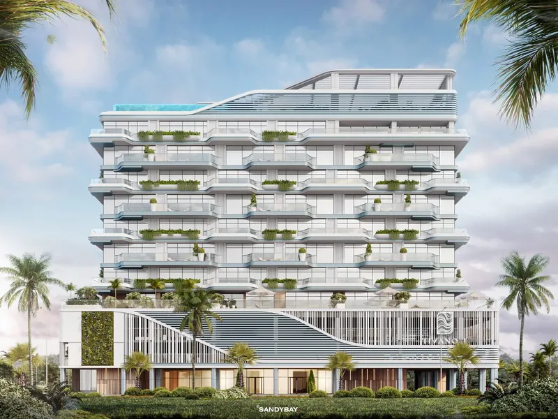 Exterior at Tivanno Residence in Dubai Islands Dubai