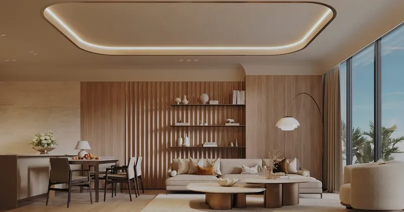 Interior at Tivanno Residence in Dubai Islands Dubai