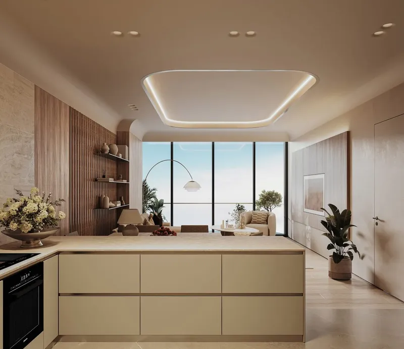 Interior at Tivanno Residence in Dubai Islands Dubai