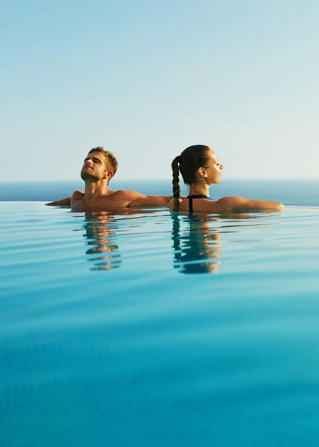 Infinity Swimming Pool amenity image at Tranquil Beach Residences