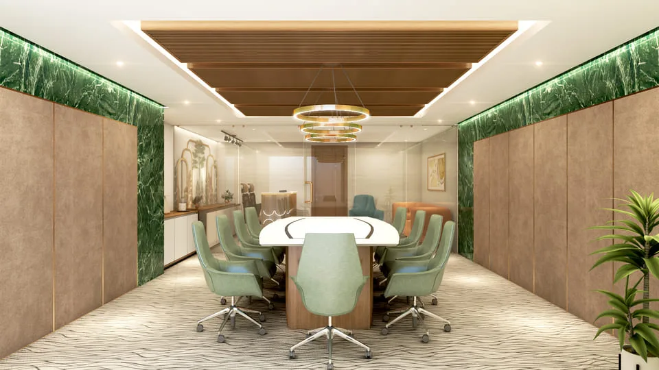 Business Center amenity image at Tranquil Wellness Tower