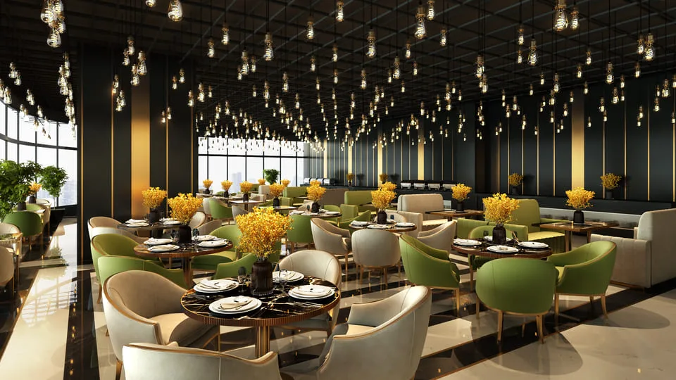 Restaurant amenity image at Tranquil Wellness Tower