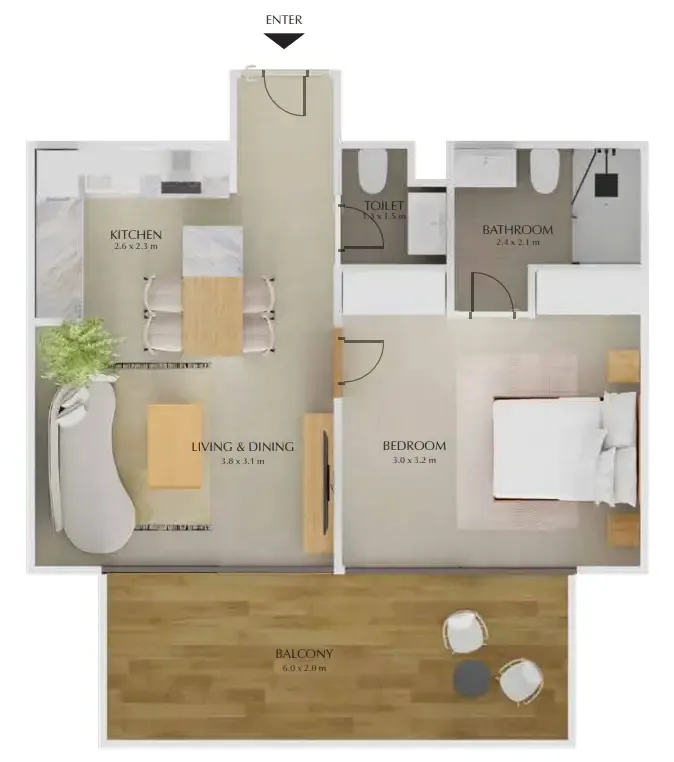 Fakhruddin Properties Development Treppan Tower floor plan
