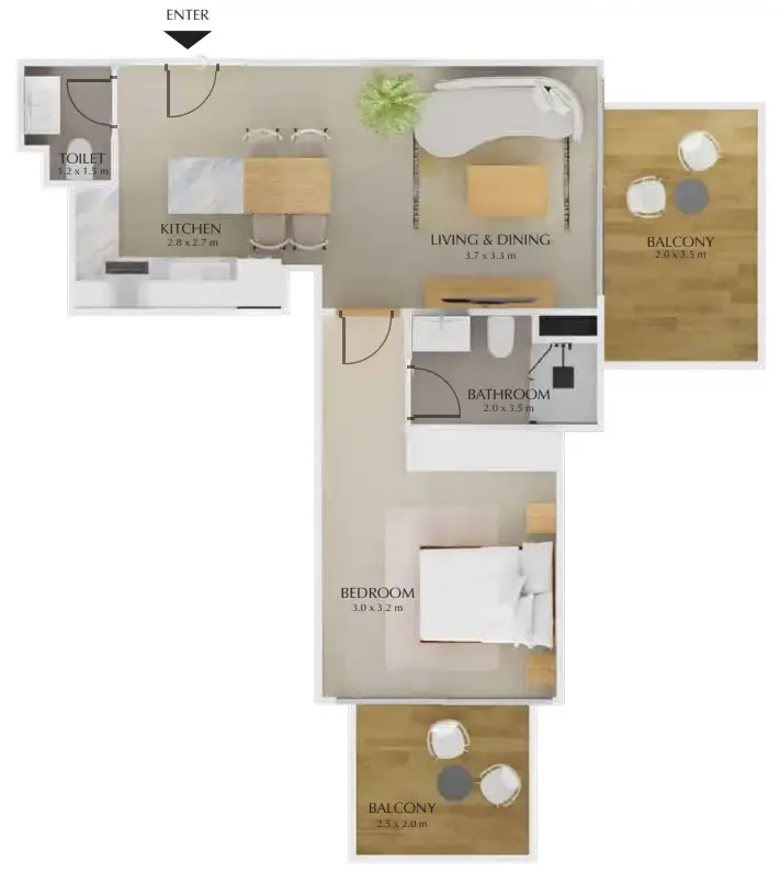 Fakhruddin Properties Development Treppan Tower floor plan