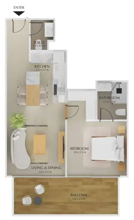 Fakhruddin Properties Development Treppan Tower floor plan