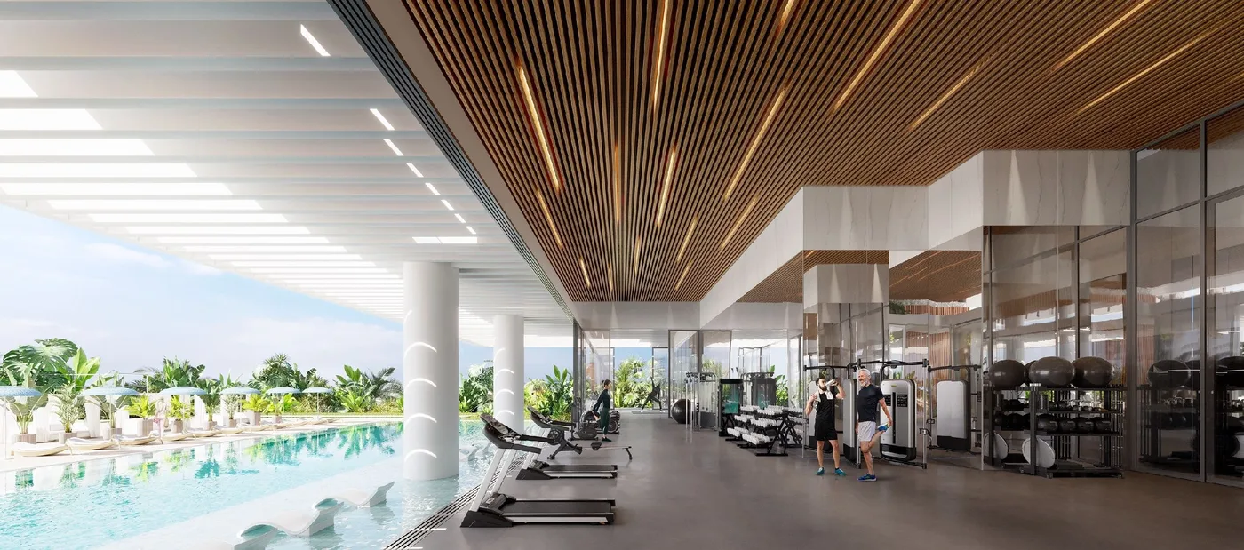 Gym amenity image at Tria