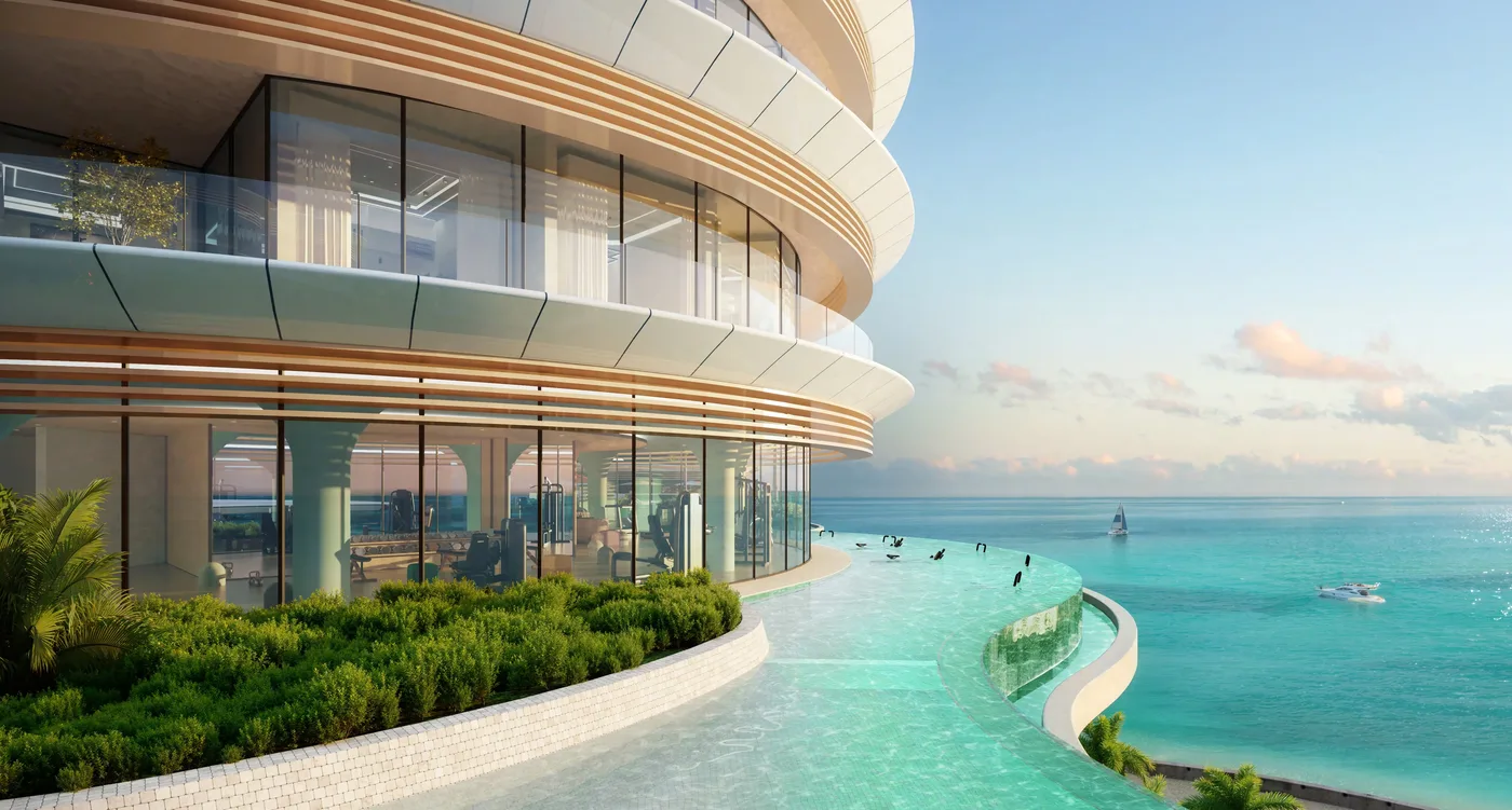 Gym Pool amenity image at Trio Isle Queen B