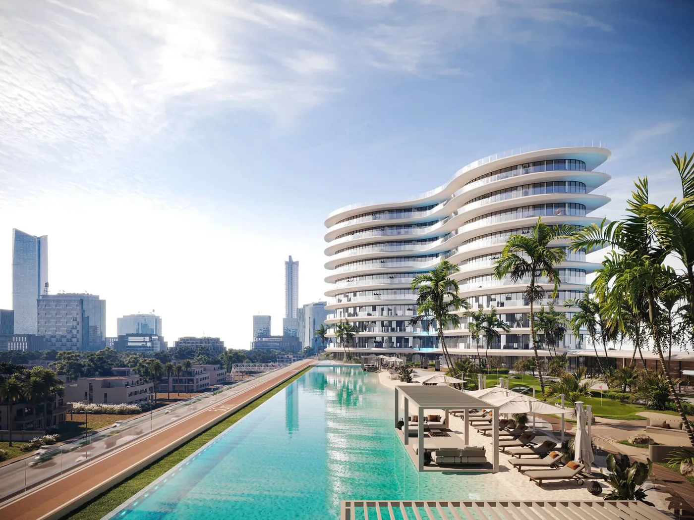 Swimming Pool amenity image at Trussardi Residences Phase Two