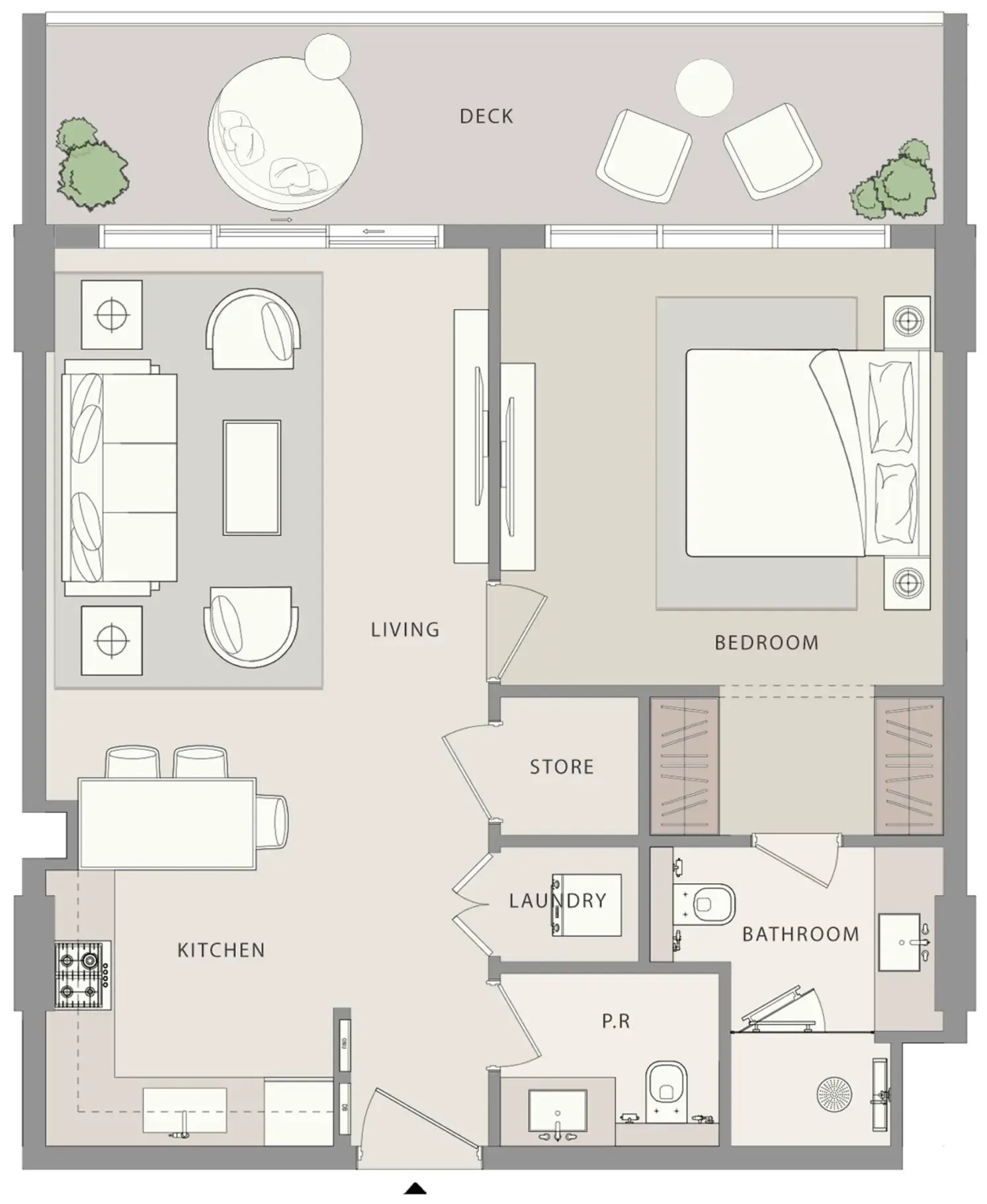 WOW Resorts Uno-Luxe floor plan