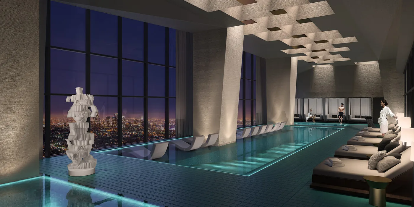Pool amenity image at Uptown Tower