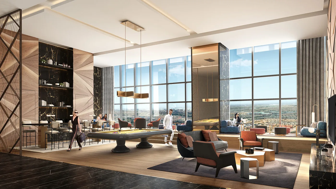 Sky Lounge amenity image at Uptown Tower