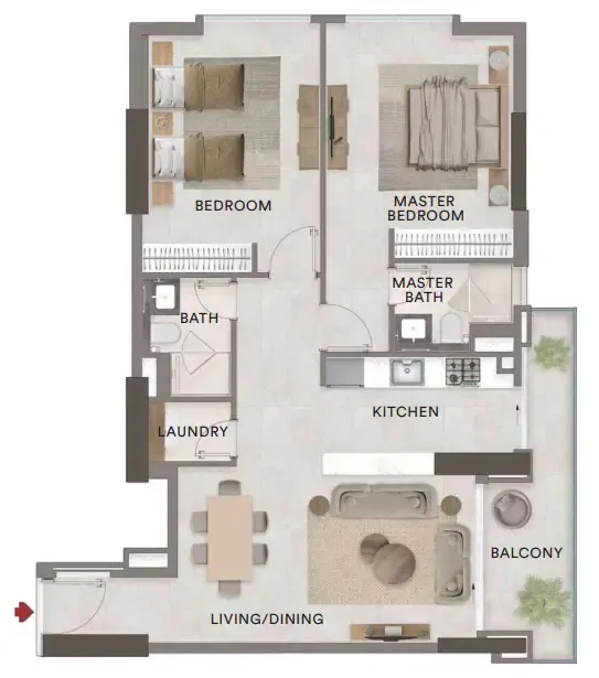 Urban Venture Real Estate Development Urban - Park Residences floor plan